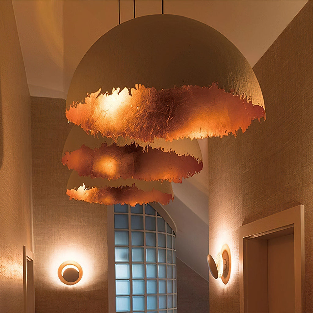 Viliriel Textured Fiberglass Pendant Light - Neutralighting