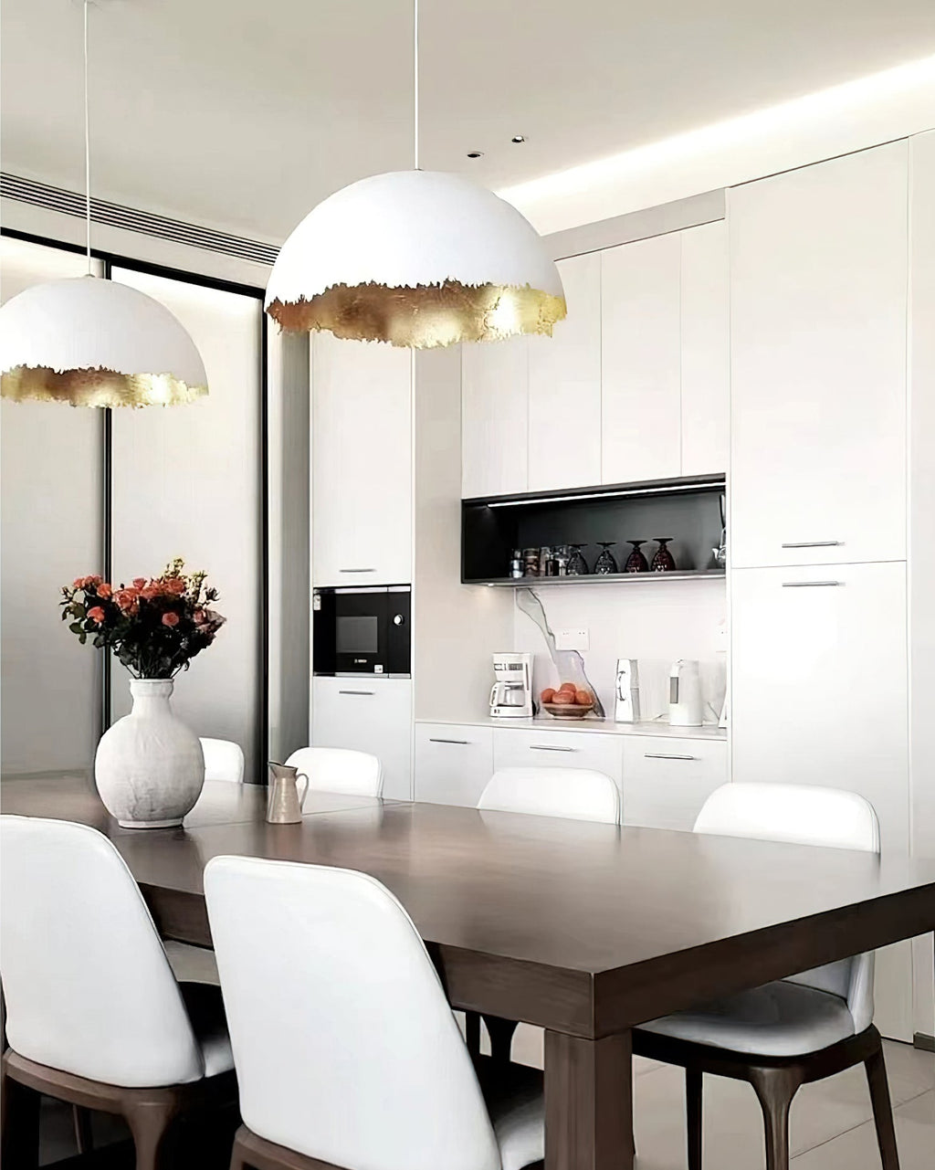Viliriel Textured Fiberglass Pendant Light - Neutralighting