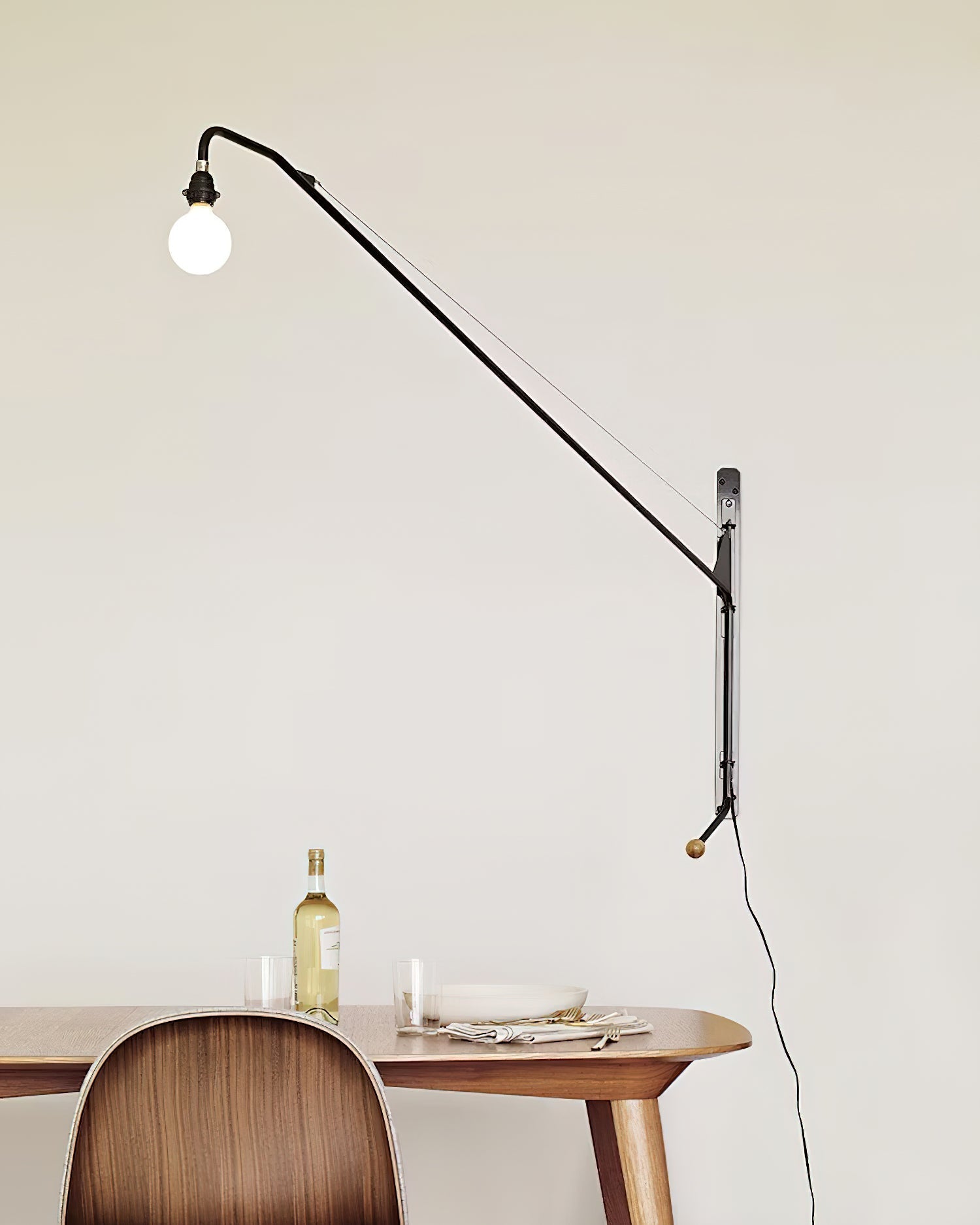 Applique Murale Bras Long Minimaliste Style Réglable - Neutralighting