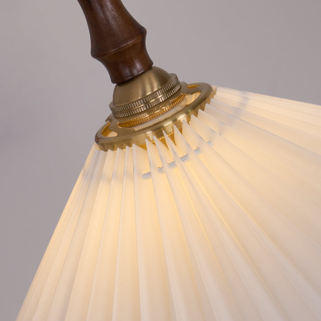 Eldora Lampe Pendante Bois à Brancher Plissé - Neutralighting