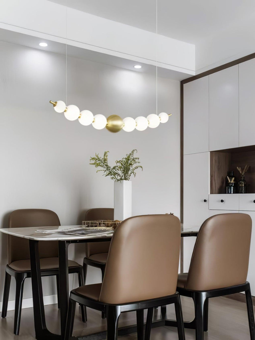 Linea Suspension Laiton Contemporaine - Neutralighting
