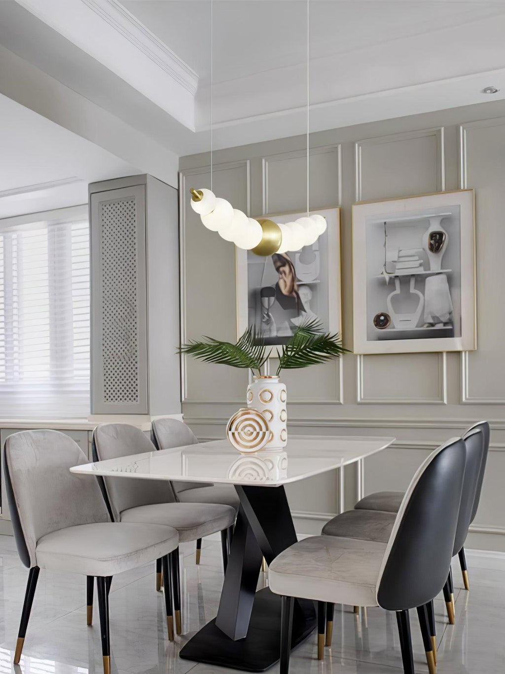 Linea Suspension Laiton Contemporaine - Neutralighting