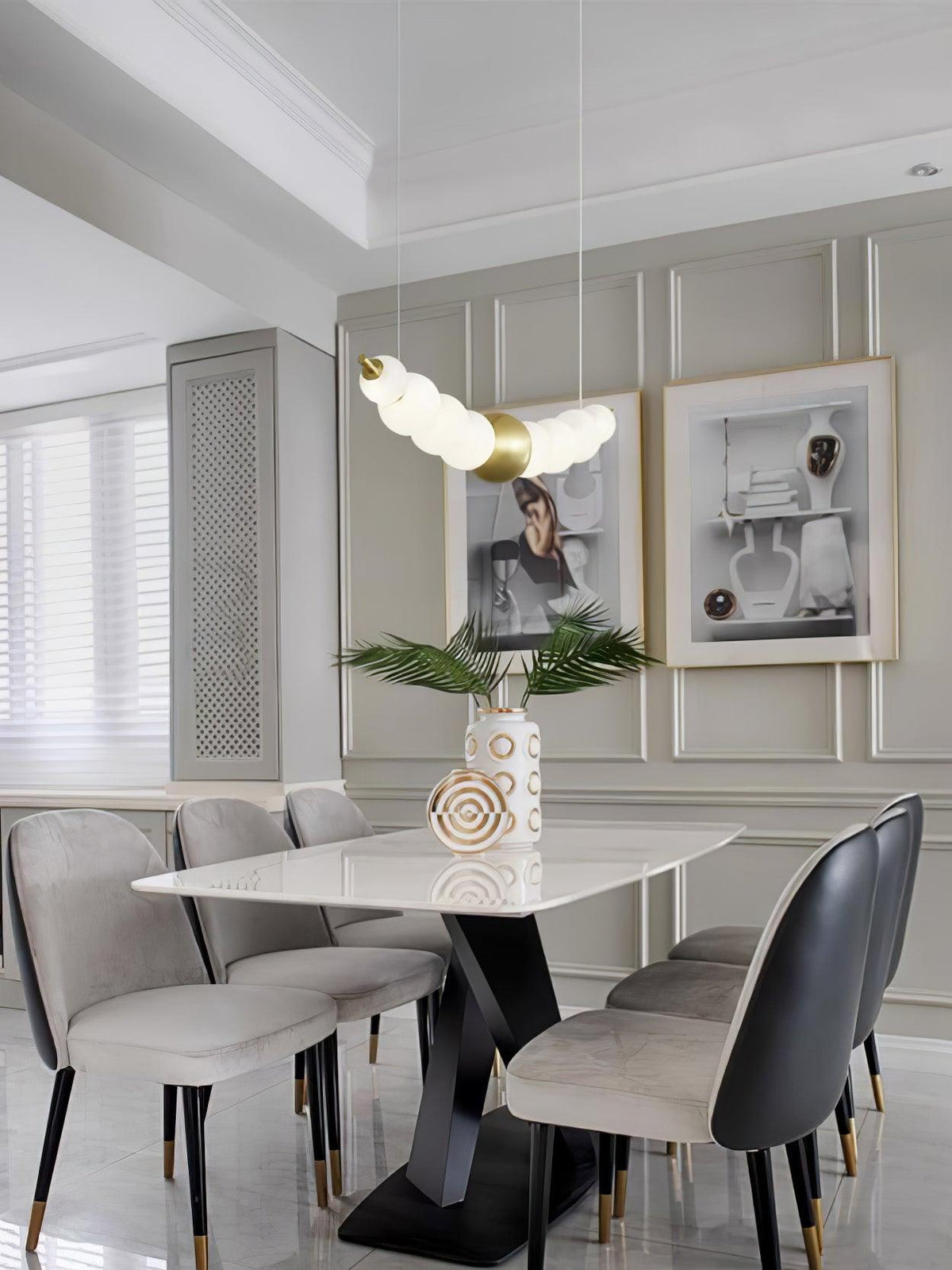 Linea Suspension Laiton Contemporaine - Neutralighting