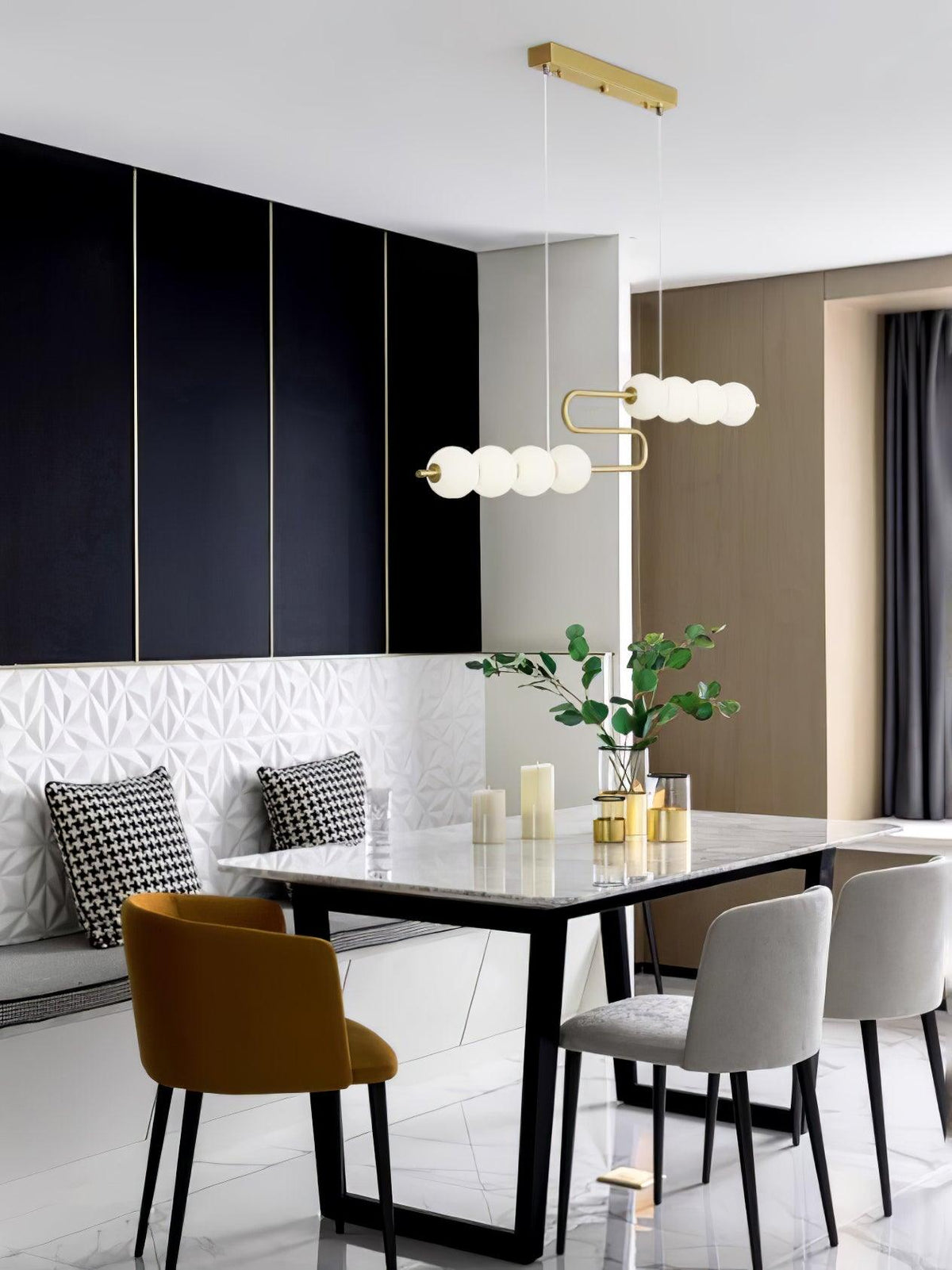 Linea Suspension Laiton Contemporaine - Neutralighting