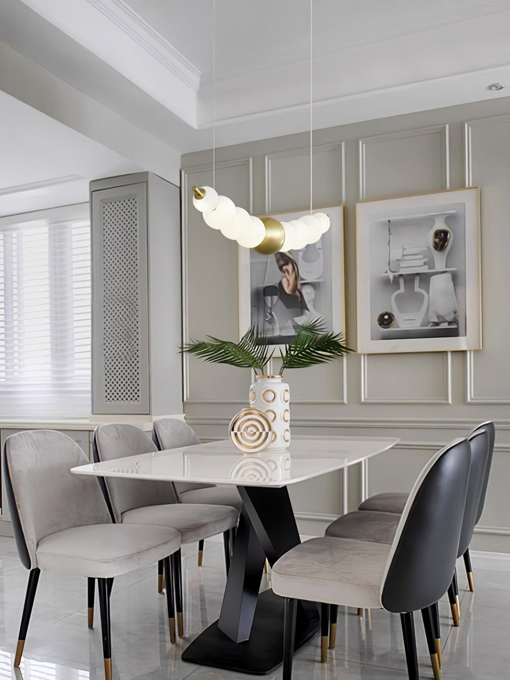 Linea Suspension Laiton Contemporaine - Neutralighting