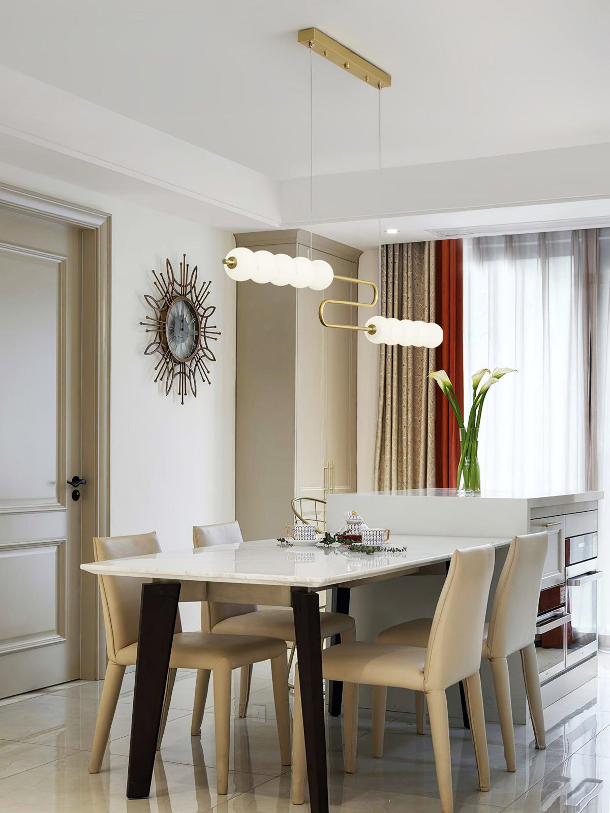 Linea Suspension Laiton Contemporaine - Neutralighting
