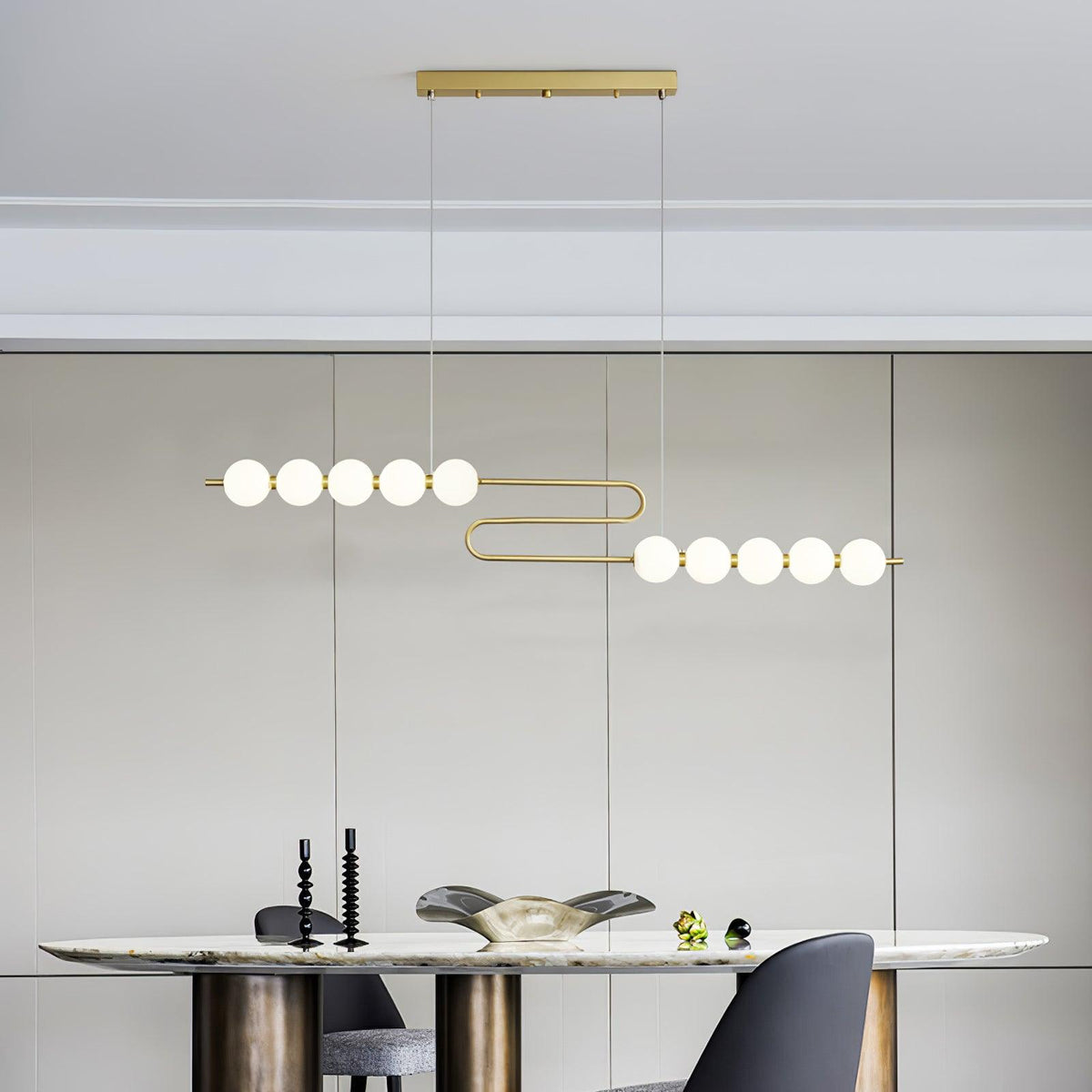 Linea Suspension Laiton Contemporaine - Neutralighting