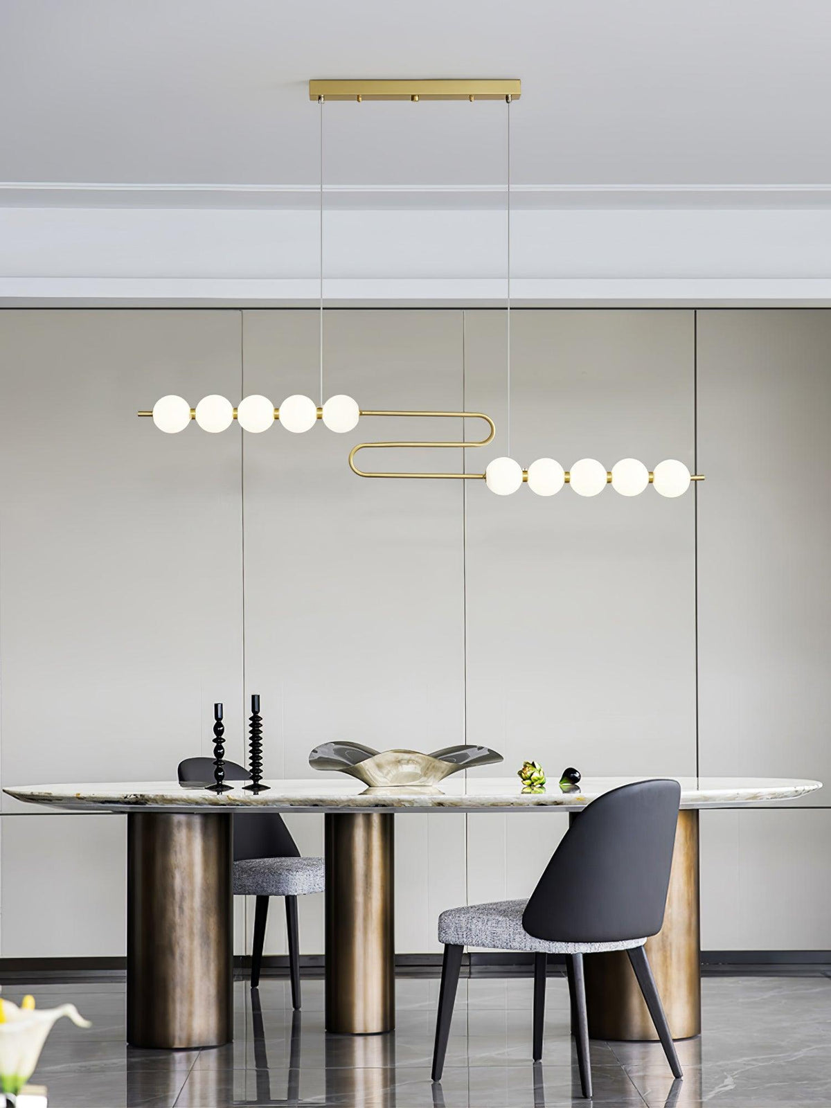 Linea Suspension Laiton Contemporaine - Neutralighting