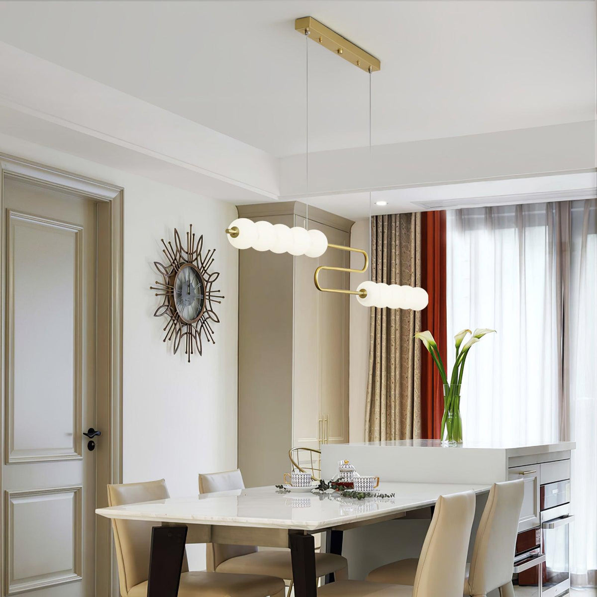 Linea Suspension Laiton Contemporaine - Neutralighting
