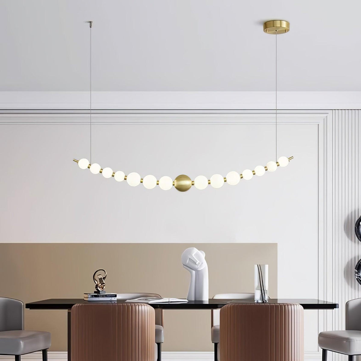 Linea Suspension Laiton Contemporaine - Neutralighting