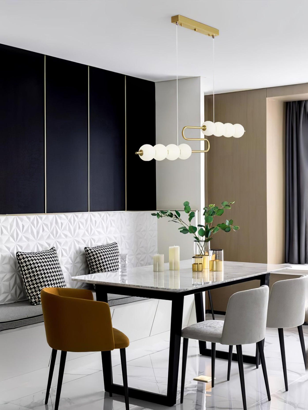 Linea Suspension Laiton Contemporaine - Neutralighting