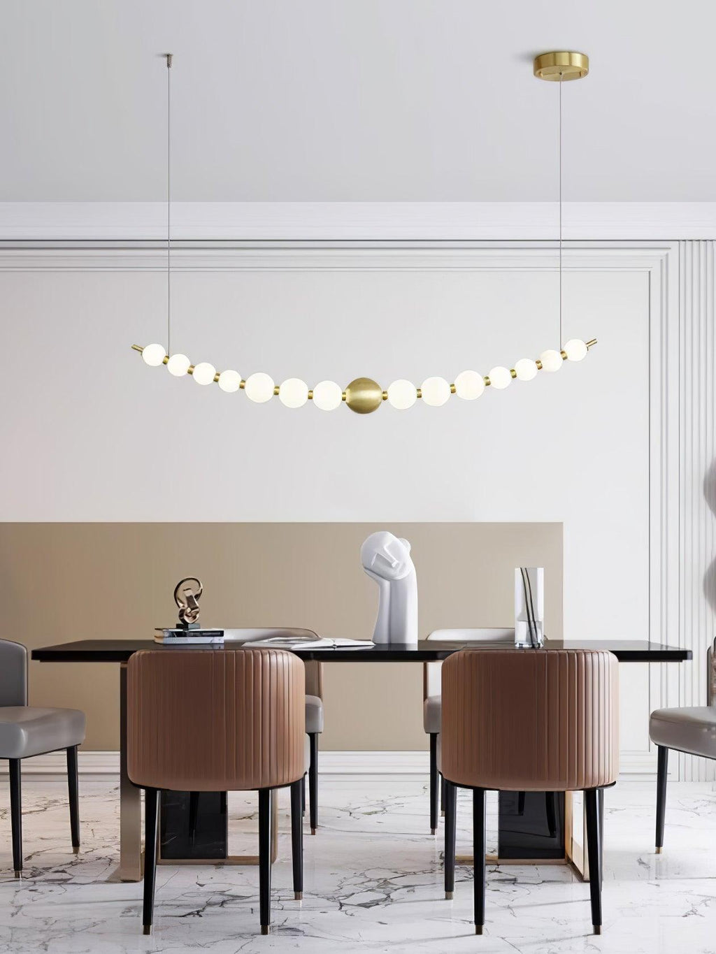 Linea Suspension Laiton Contemporaine - Neutralighting