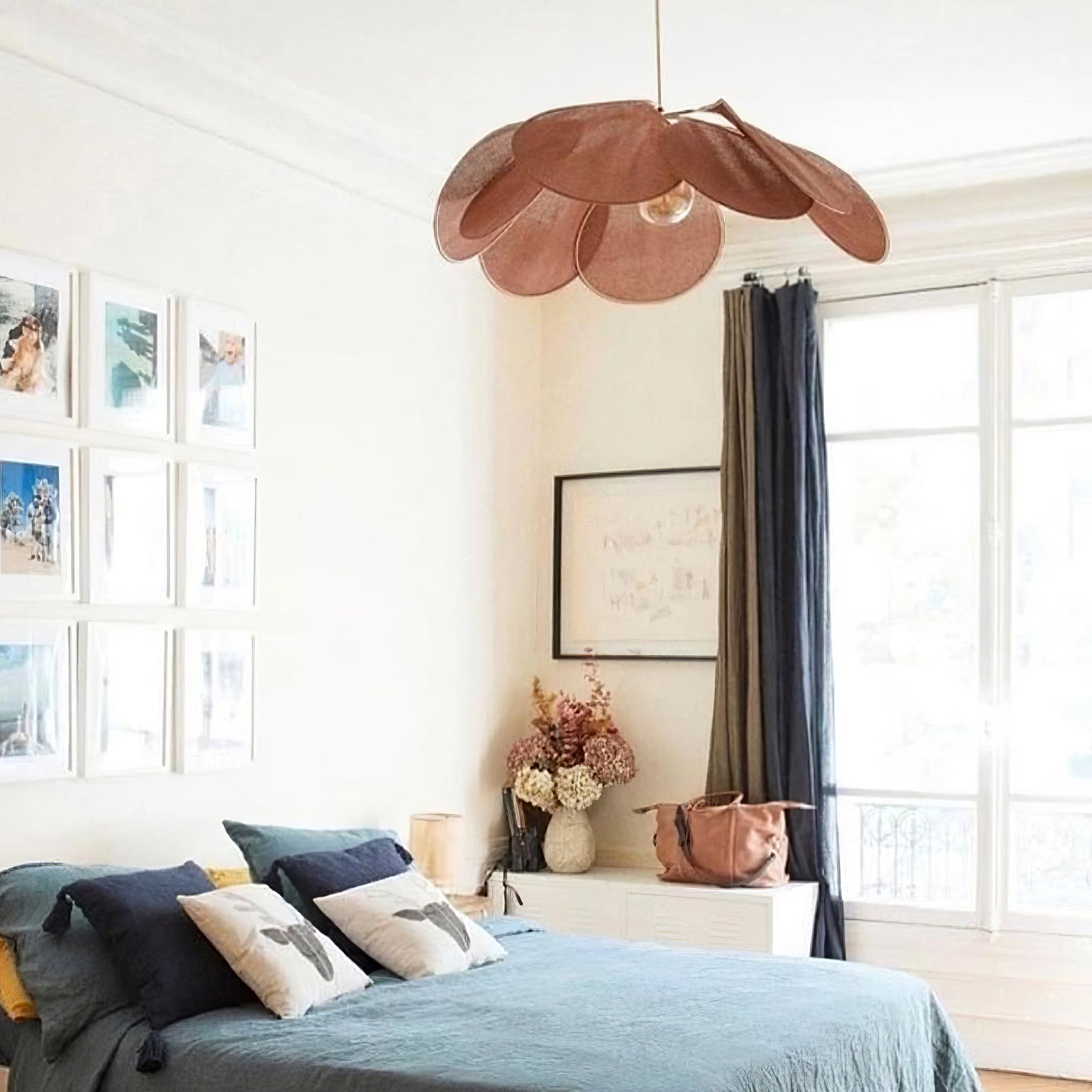 Zerithire Suspension en Tissu Inspiration Naturelle - Neutralighting