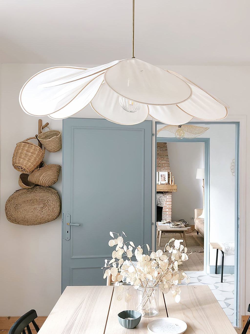 Zerithire Suspension en Tissu Inspiration Naturelle - Neutralighting