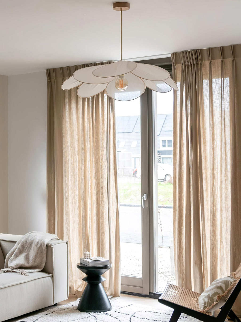 Zerithire Suspension en Tissu Inspiration Naturelle - Neutralighting