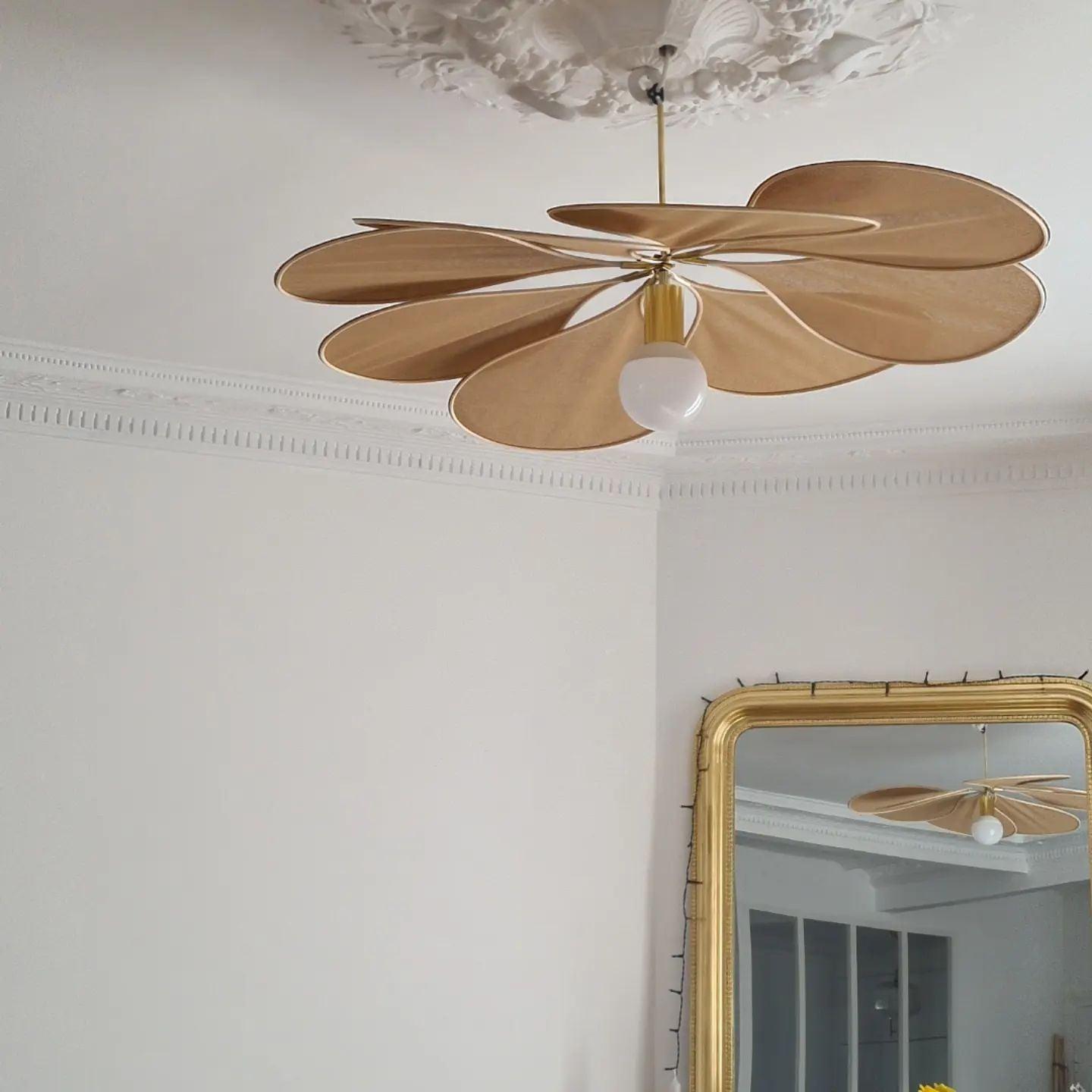 Zerithire Suspension en Tissu Inspiration Naturelle - Neutralighting