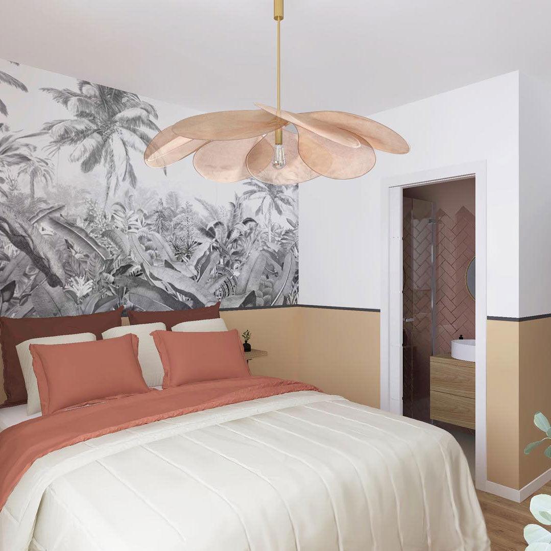 Zerithire Suspension en Tissu Inspiration Naturelle - Neutralighting