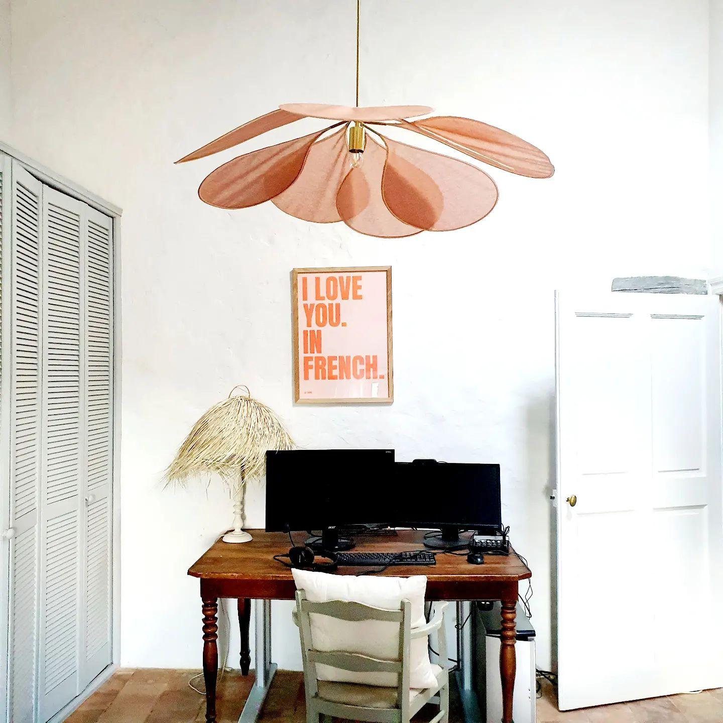 Zerithire Suspension en Tissu Inspiration Naturelle - Neutralighting