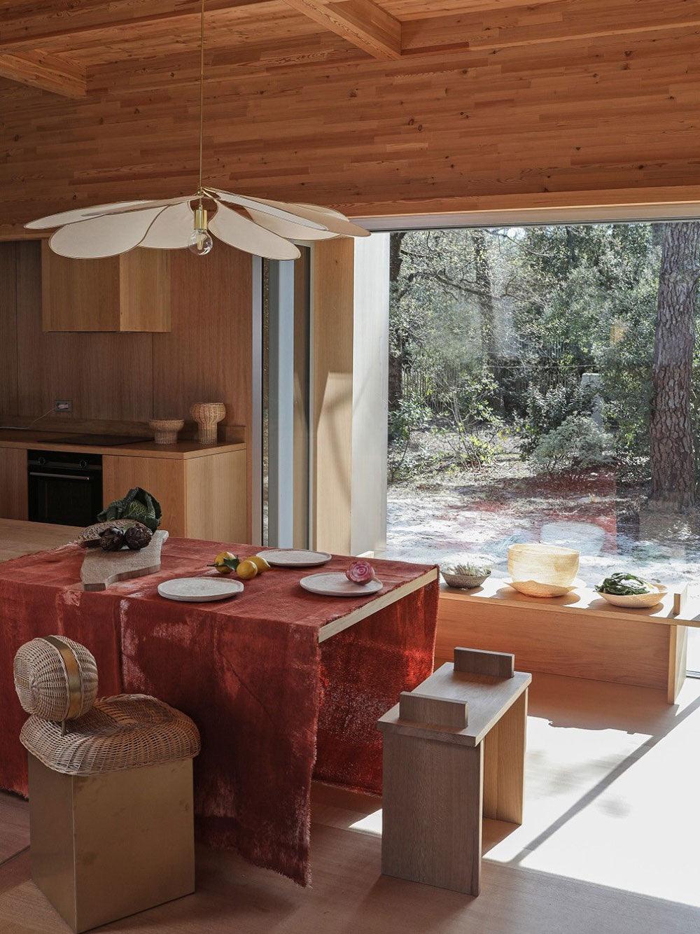 Zerithire Suspension en Tissu Inspiration Naturelle - Neutralighting