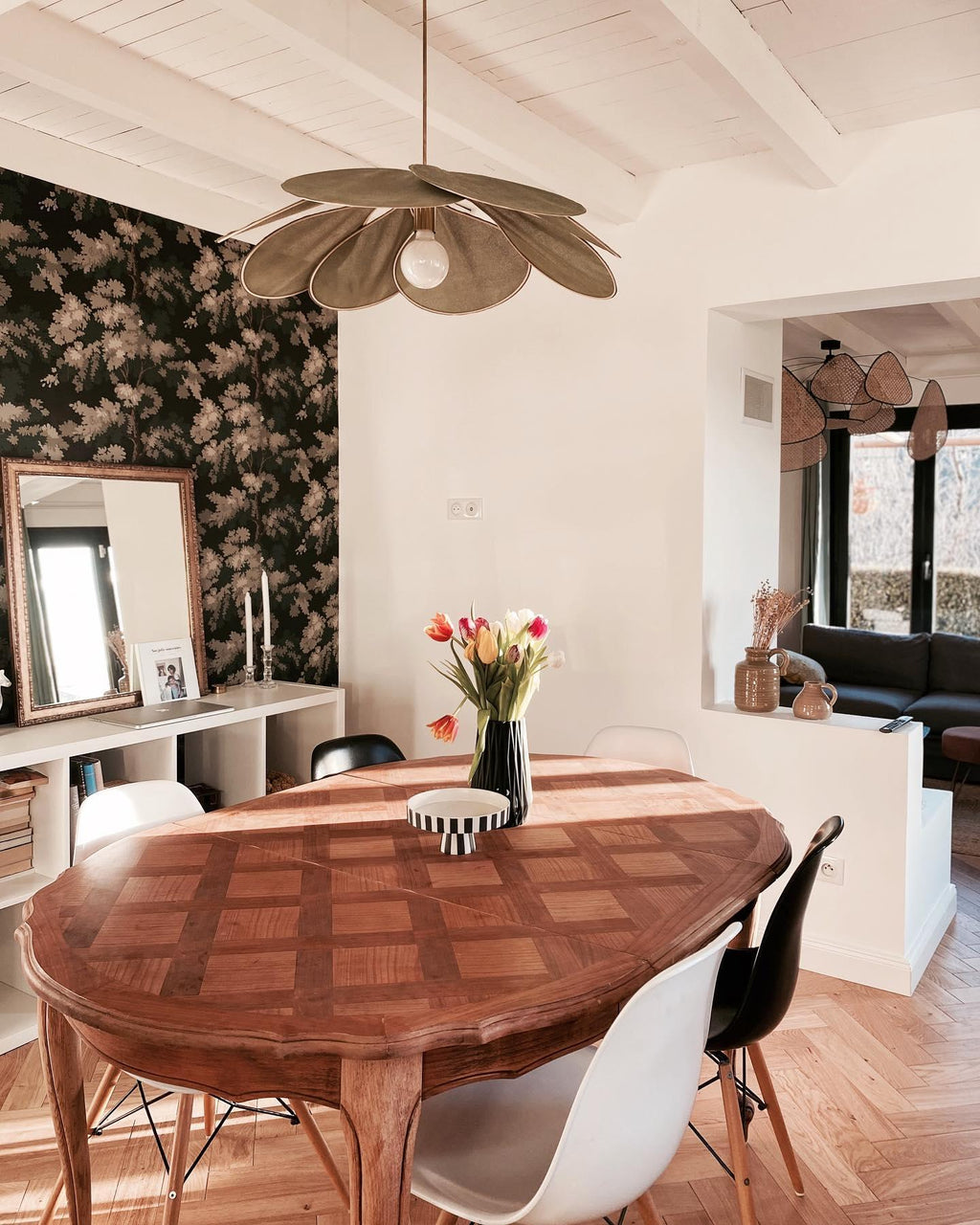 Zerithire Suspension en Tissu Inspiration Naturelle - Neutralighting