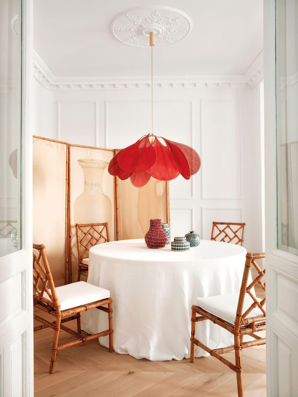 Zerithire Suspension en Tissu Inspiration Naturelle - Neutralighting