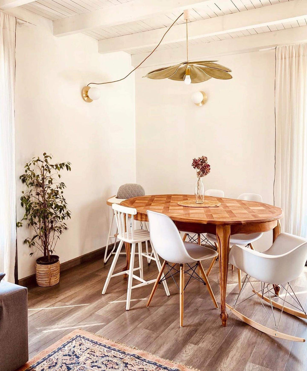 Zerithire Suspension en Tissu Inspiration Naturelle - Neutralighting
