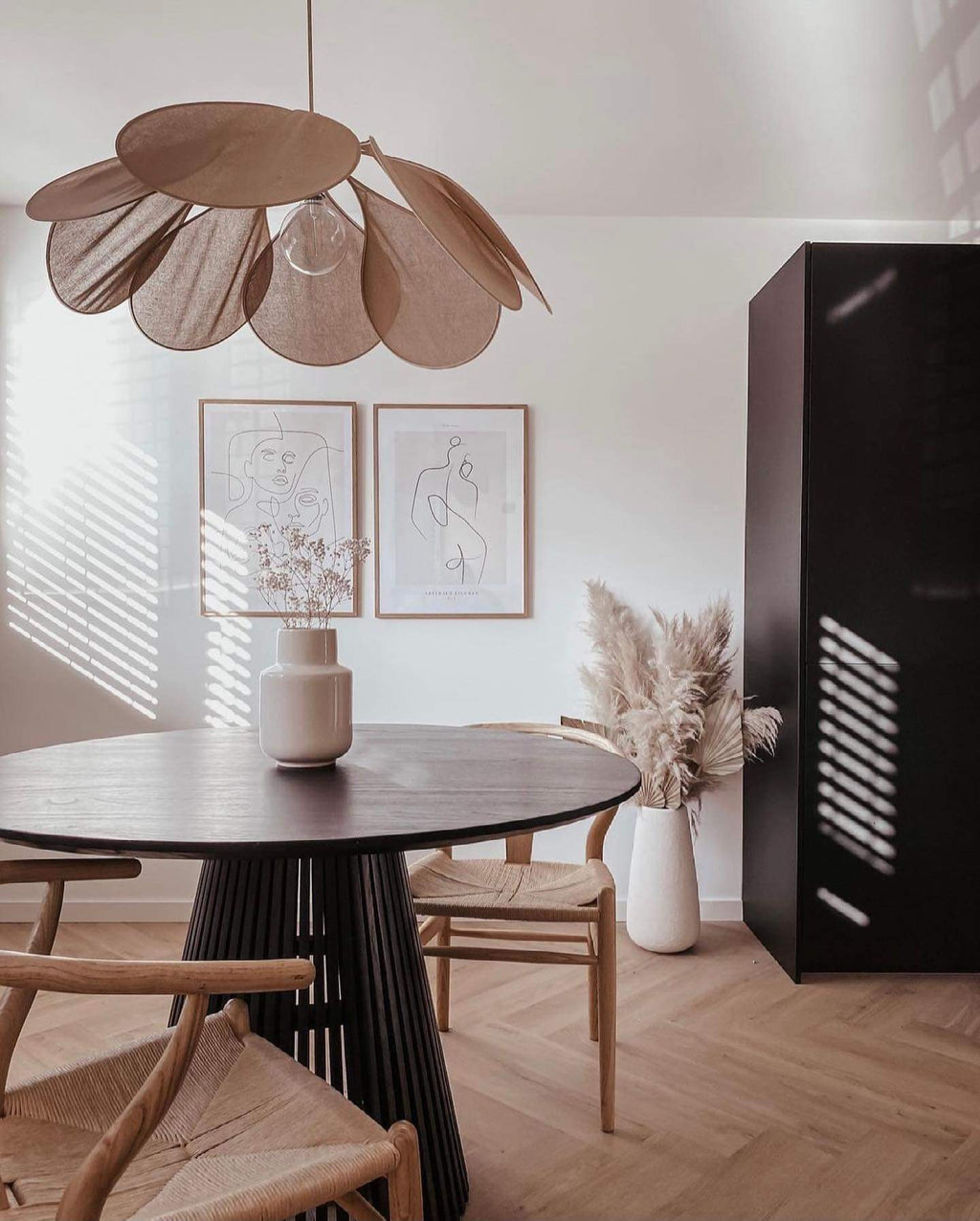 Zerithire Suspension en Tissu Inspiration Naturelle - Neutralighting