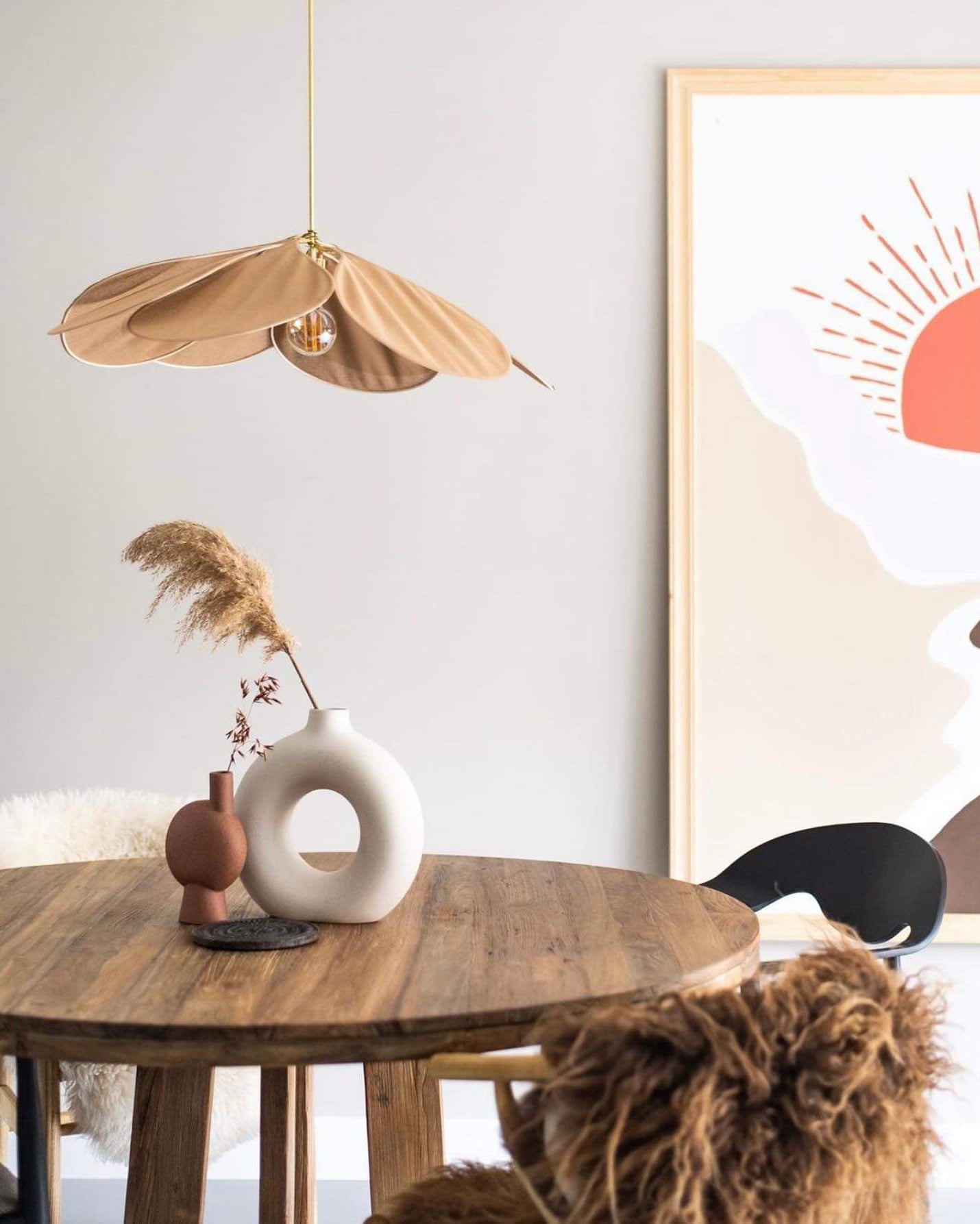 Zerithire Suspension en Tissu Inspiration Naturelle - Neutralighting