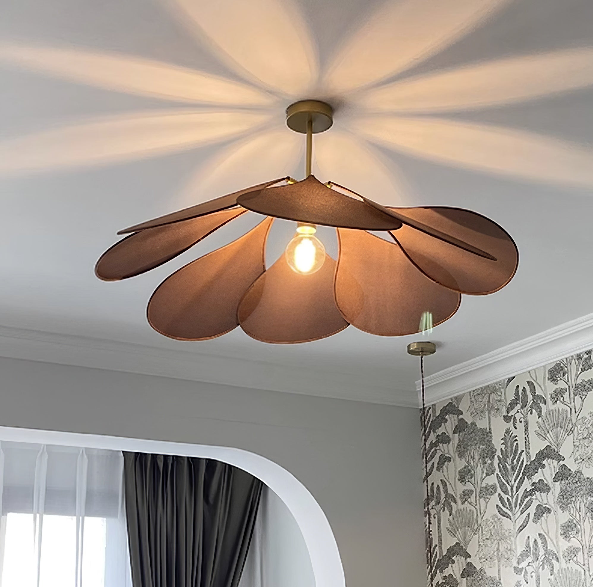 Zerithire Suspension en Tissu Inspiration Naturelle - Neutralighting