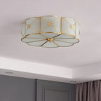 Solara Plafonnier Laiton Coquille Dépoli Classique - Neutralighting