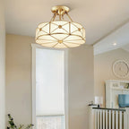 Solara Plafonnier Laiton Coquille Dépoli Classique - Neutralighting