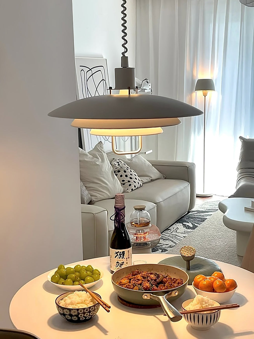 Arithra Aluminium Glamour Pendentif Lampe - Neutralighting