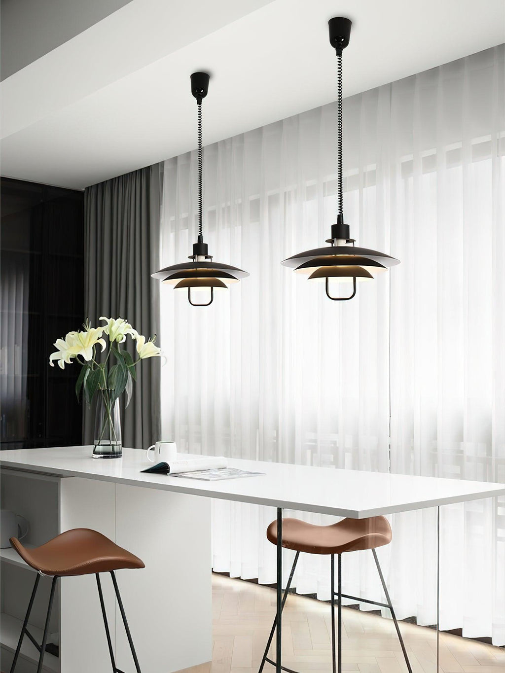 Arithra Aluminium Glamour Pendentif Lampe - Neutralighting