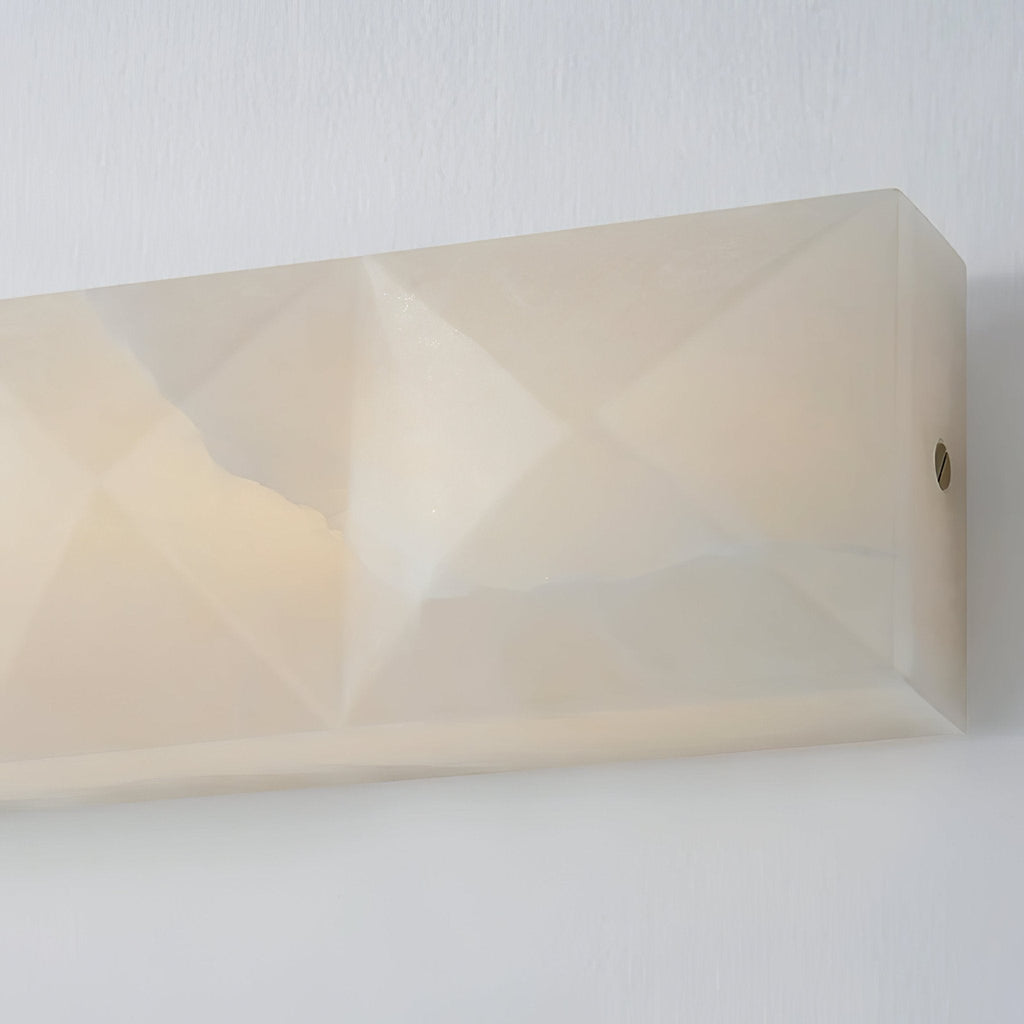 Dione Applique Murale Géométrique en Albâtre - Neutralighting