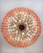 Aurora Lustre Rose Verre Prismes Géométrique - Neutralighting