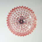 Aurora Lustre Rose Verre Prismes Géométrique - Neutralighting