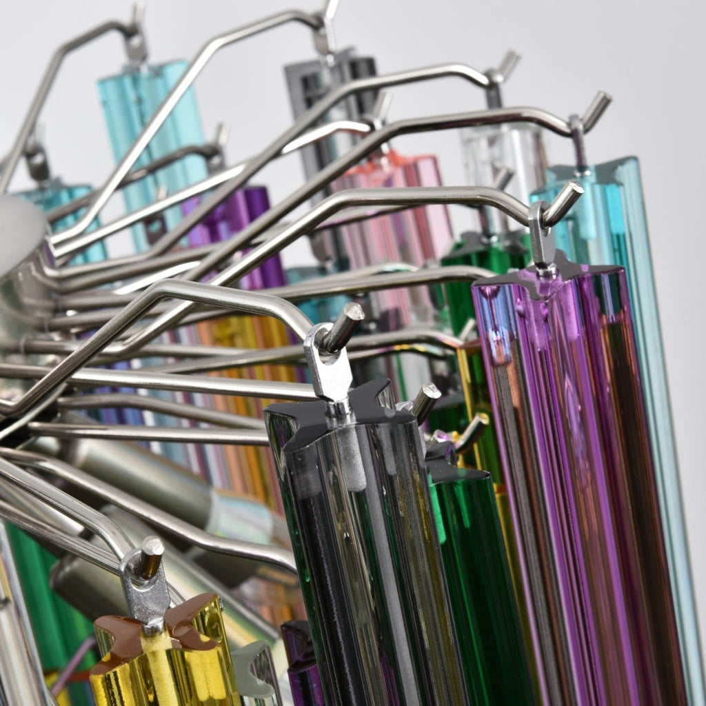 Aurora Lustre Murano Verre Coloré Prisme - Neutralighting
