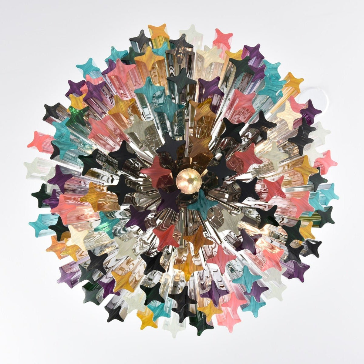 Aurora Lustre Murano Verre Coloré Prisme - Neutralighting