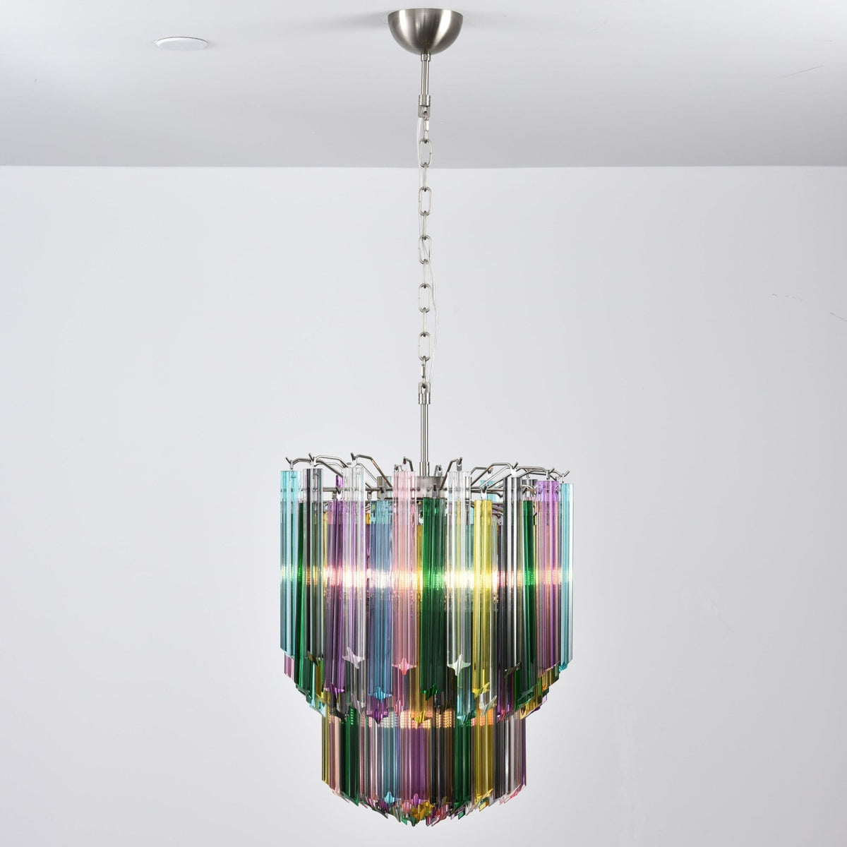 Aurora Lustre Murano Verre Coloré Prisme - Neutralighting