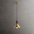 Orion Lampe Pendante Conique en Laiton - Neutralighting