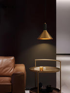 Orion Lampe Pendante Conique en Laiton - Neutralighting