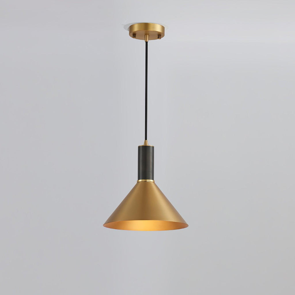 Orion Lampe Pendante Conique en Laiton - Neutralighting