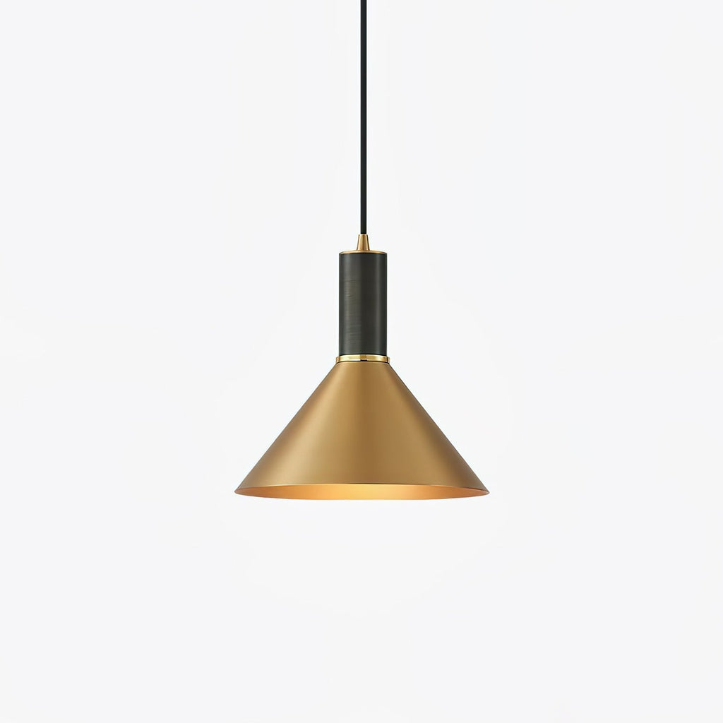 Orion Lampe Pendante Conique en Laiton - Neutralighting