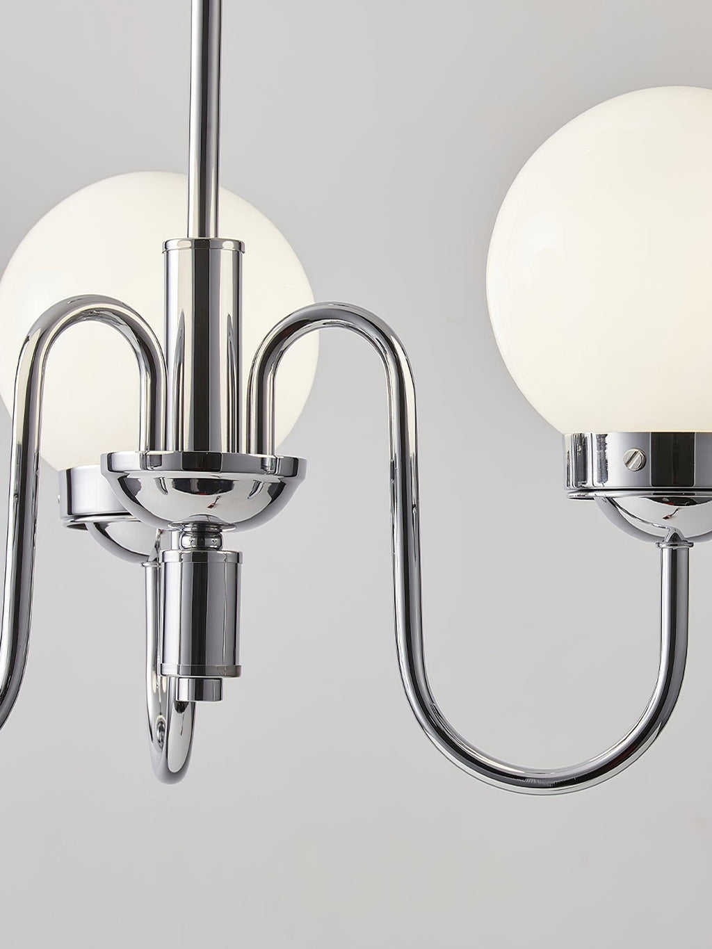 Lustra Chandelier Globe Chrome - Neutralighting