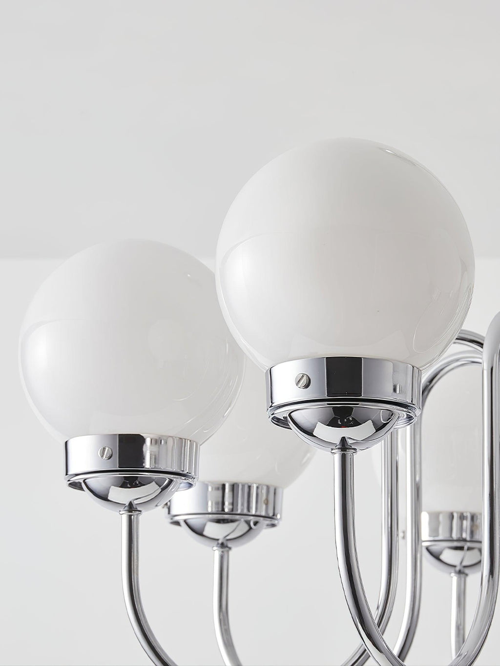 Lustra Chandelier Globe Chrome - Neutralighting