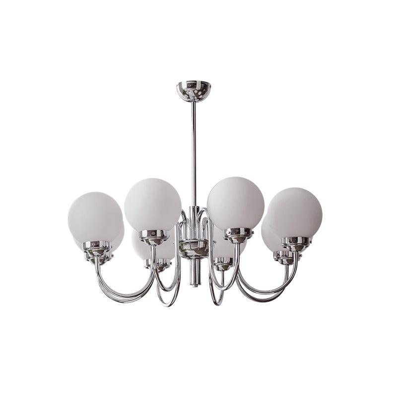 Lustra Chandelier Globe Chrome - Neutralighting