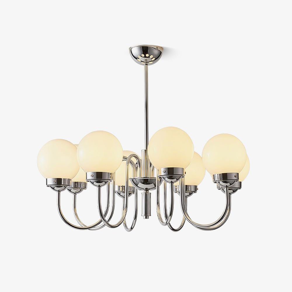 Lustra Chandelier Globe Chrome - Neutralighting