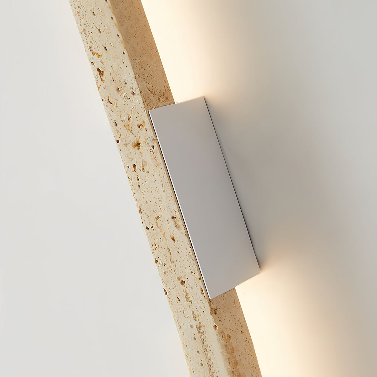 Vivyna Applique Murale Minimaliste En Travertin - Neutralighting