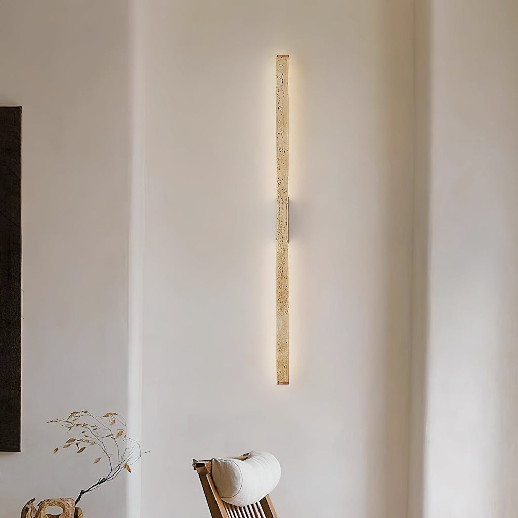 Vivyna Applique Murale Minimaliste En Travertin - Neutralighting