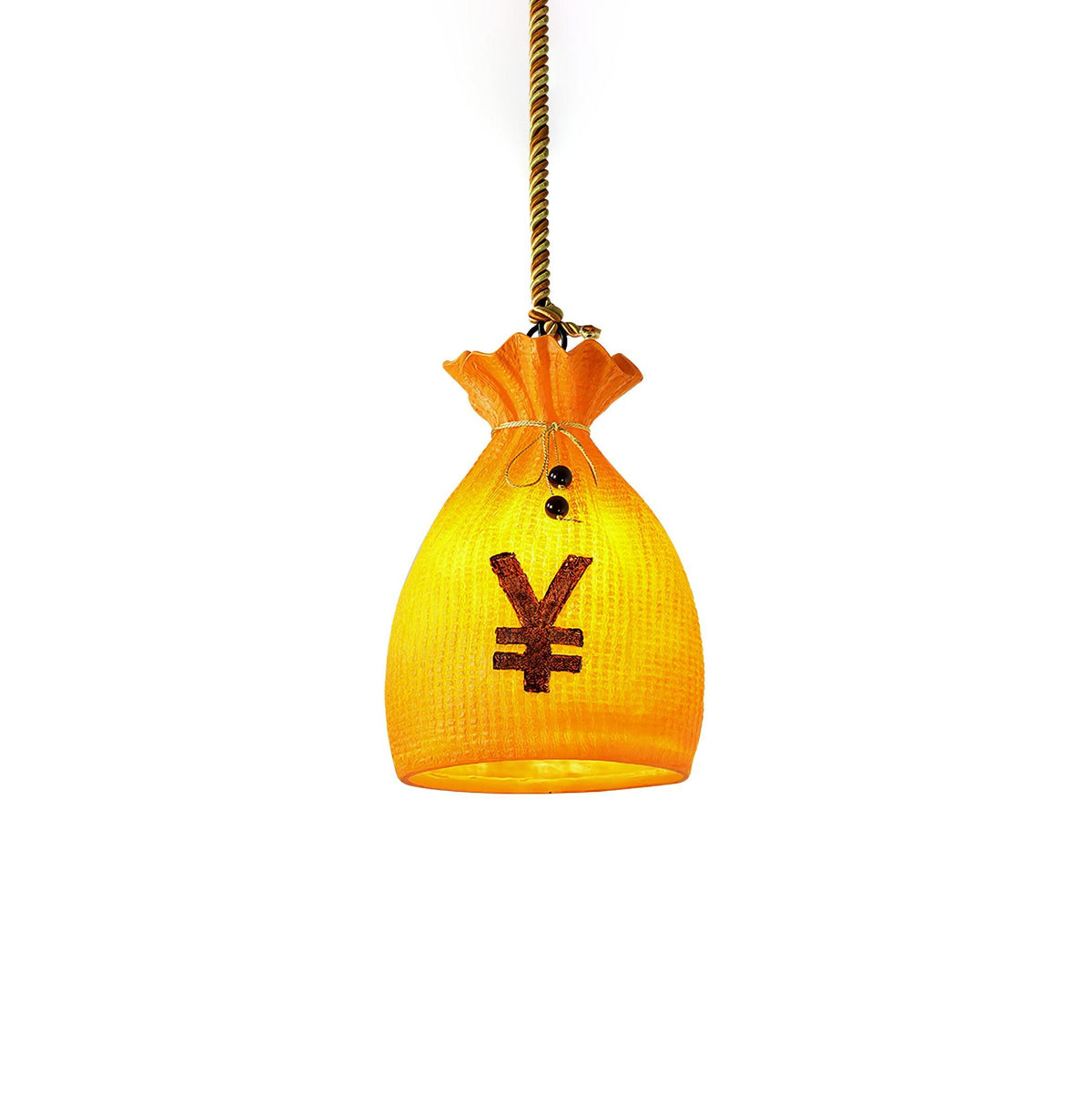 Eurmira Lampe Pendante Poche en Résine Art Unique - Neutralighting